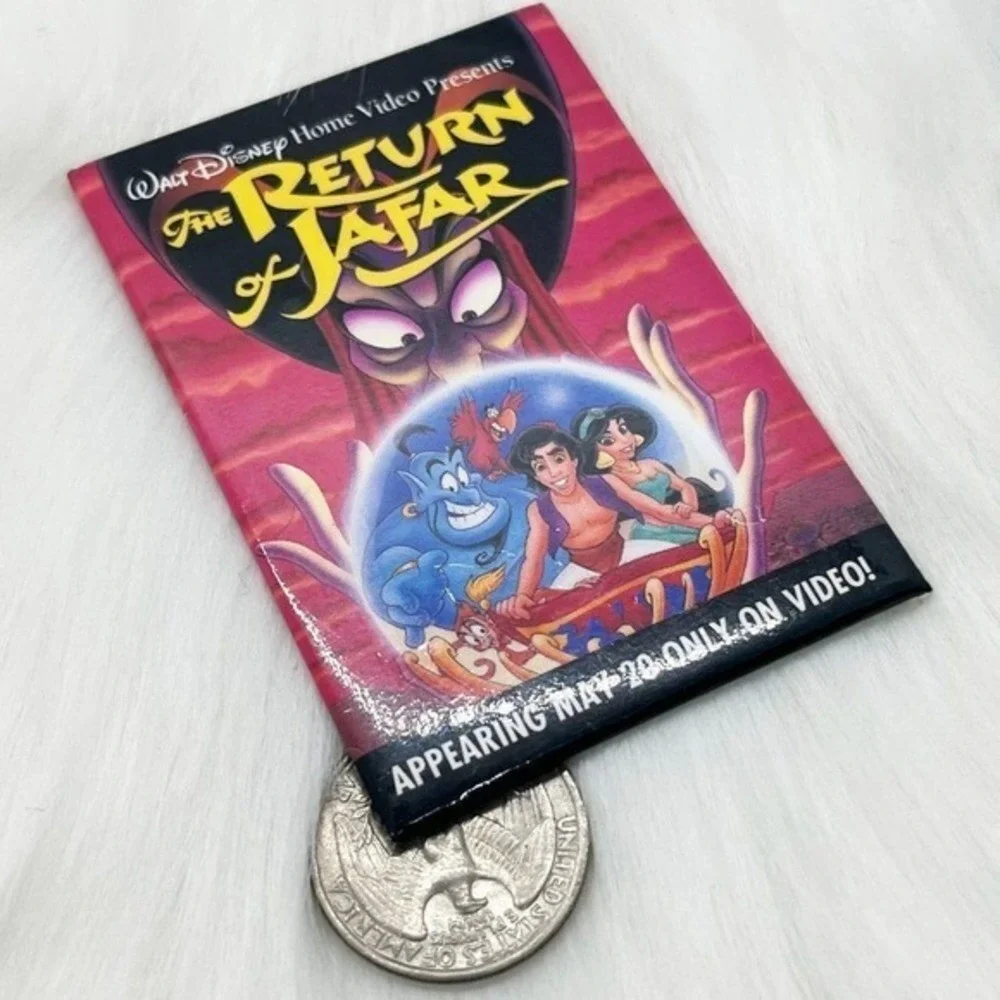 🔮‎ 5/$25 Vintage 90s Disney Aladdin The Return of Jafar Pin